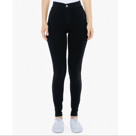 american apparel black jeans
